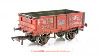 OR76MW4002W Oxford Rail 4 Plank Mineral Wagon - R.Taylor & Sons Ltd Weathered